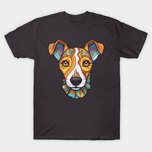 Jack russel T-Shirt by RosaliArt